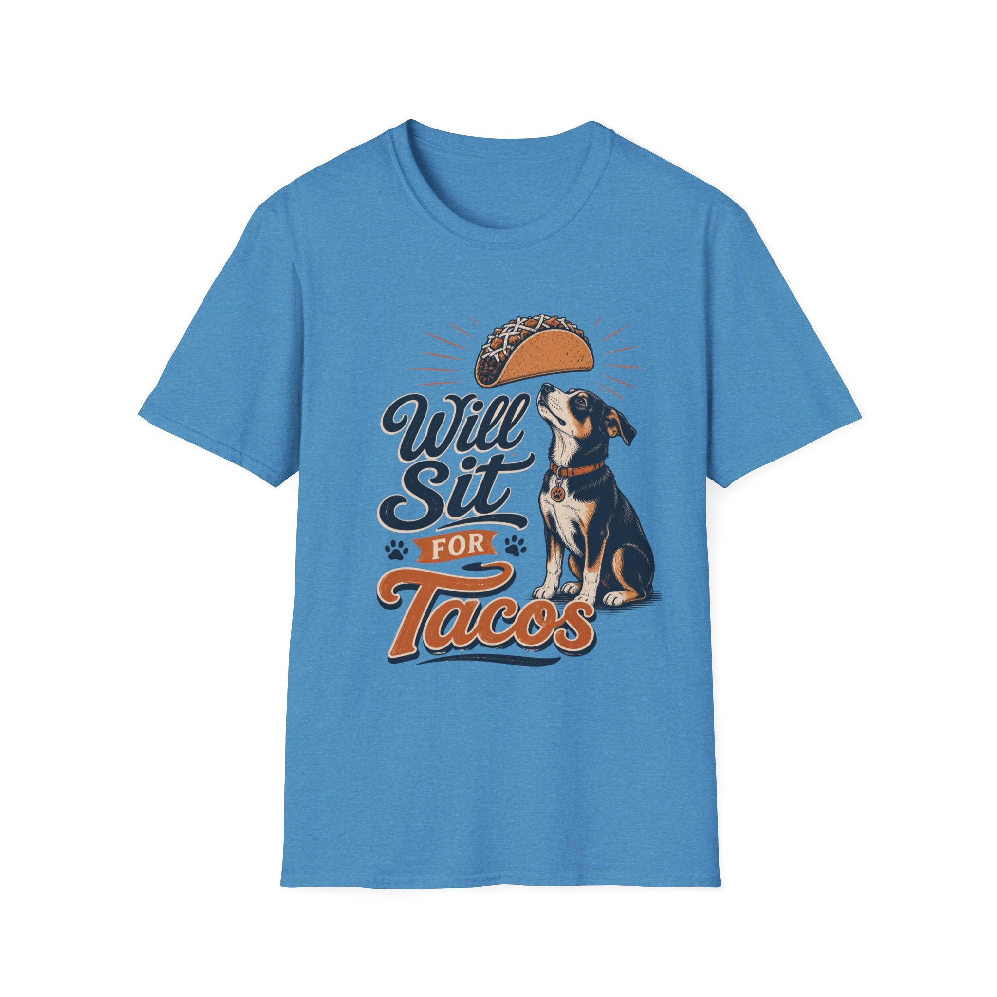 Will Sit For Tacos T-Shirt