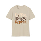 Coffee Dogs Repeat T-Shirt