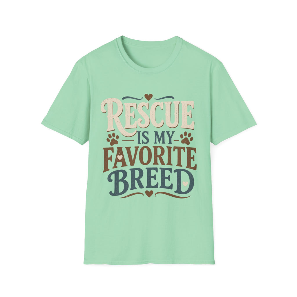 Rescue is My Favorite Breed T-Shirt
