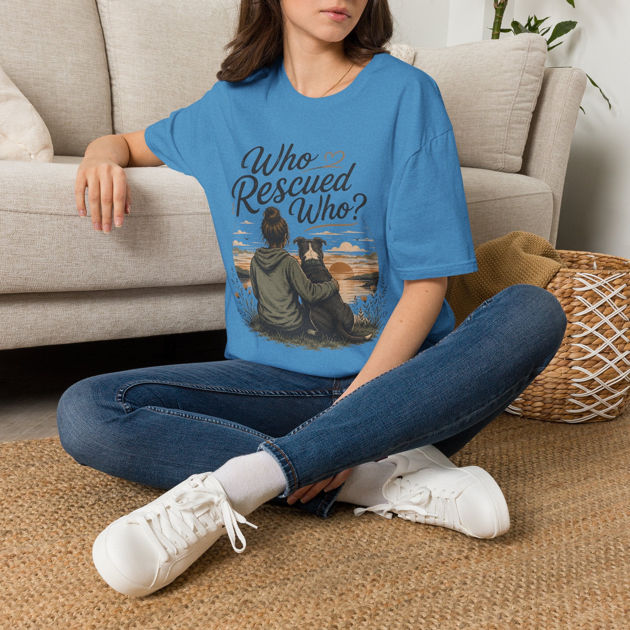 Who Rescued Who T-Shirt