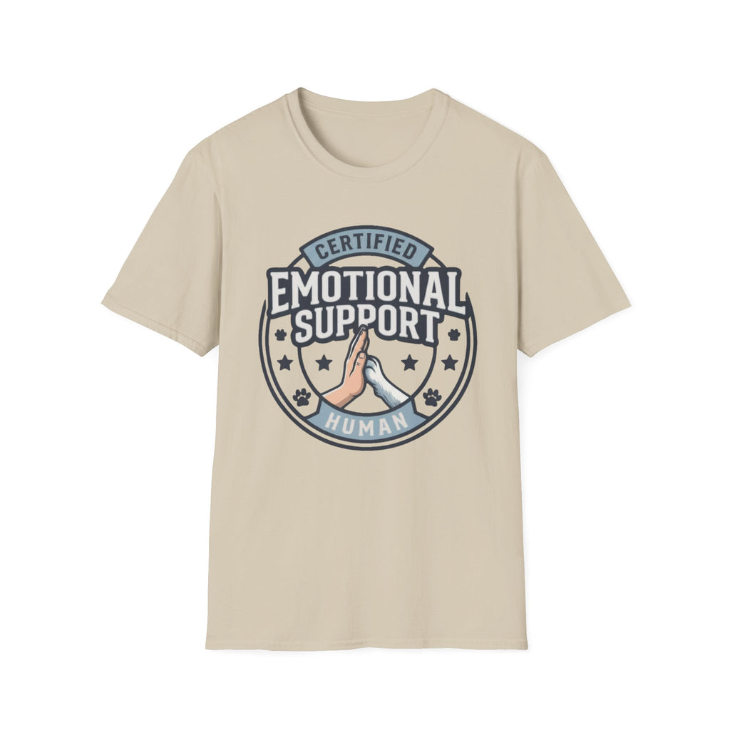 Certified Emotional Support Human T-Shirt