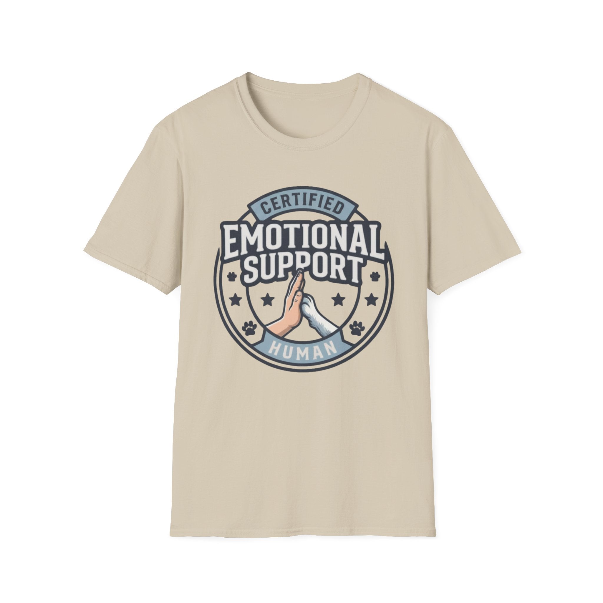 Certified Emotional Support Human T-Shirt