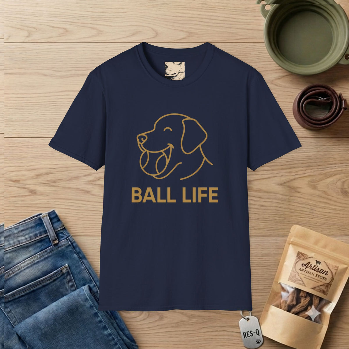 Dog Mom Simple T-Shirt