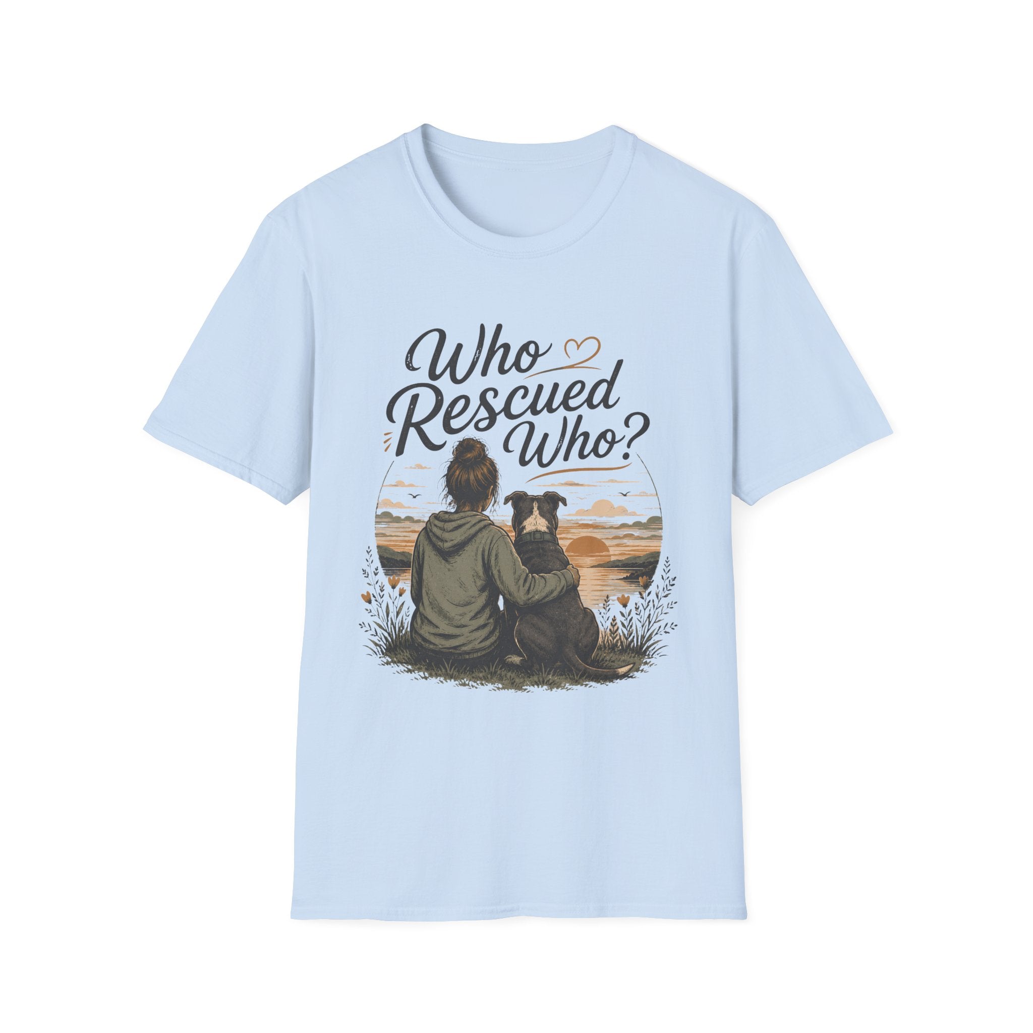 Who Rescued Who T-Shirt