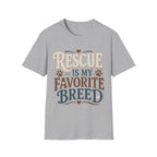 Rescue is My Favorite Breed T-Shirt