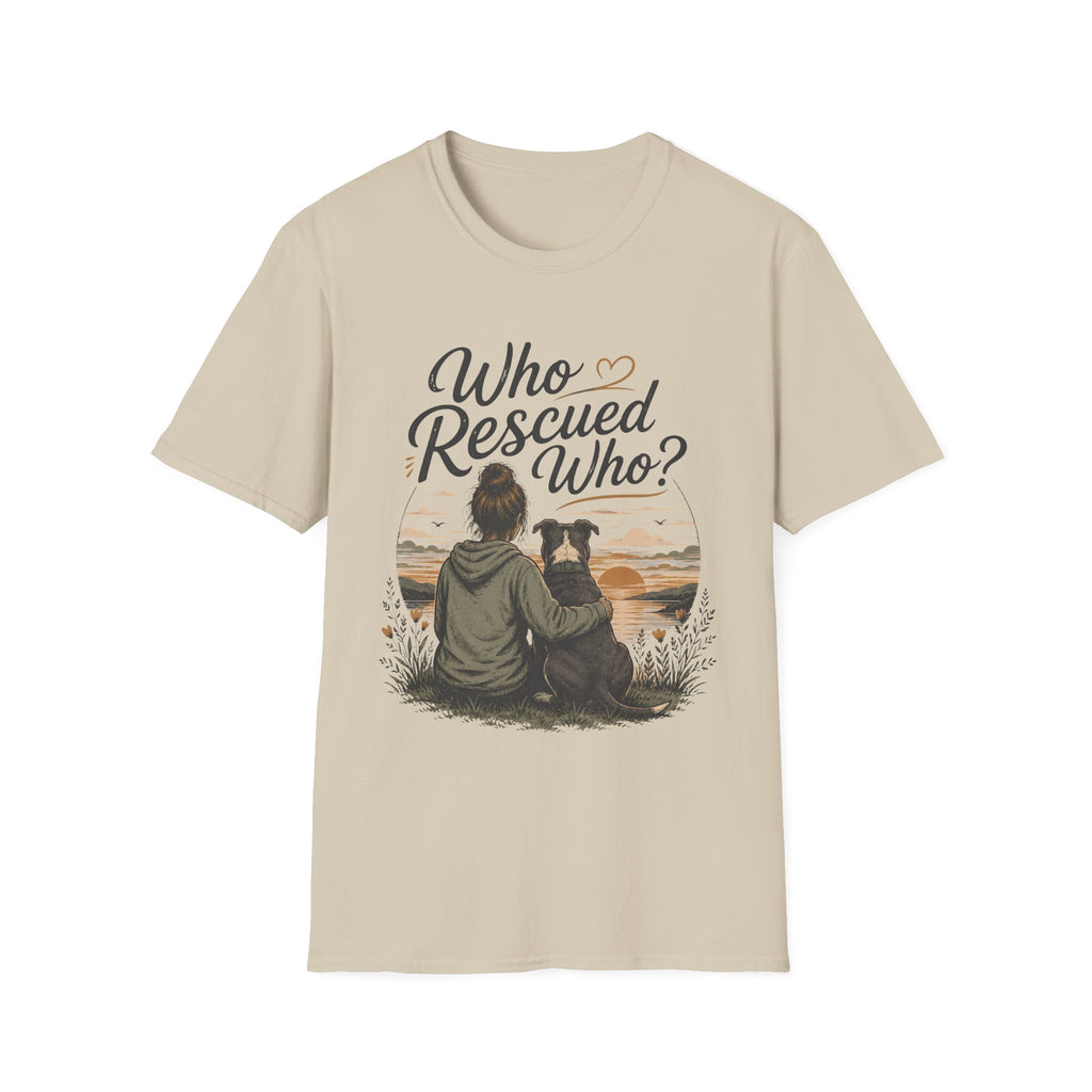 Who Rescued Who T-Shirt