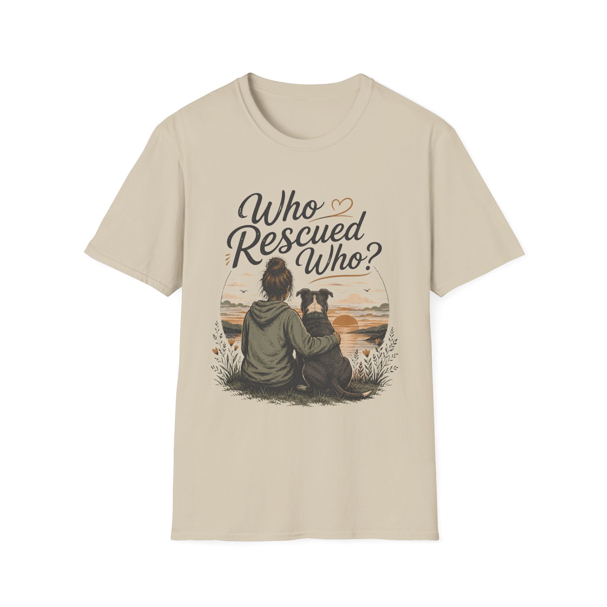 Who Rescued Who T-Shirt