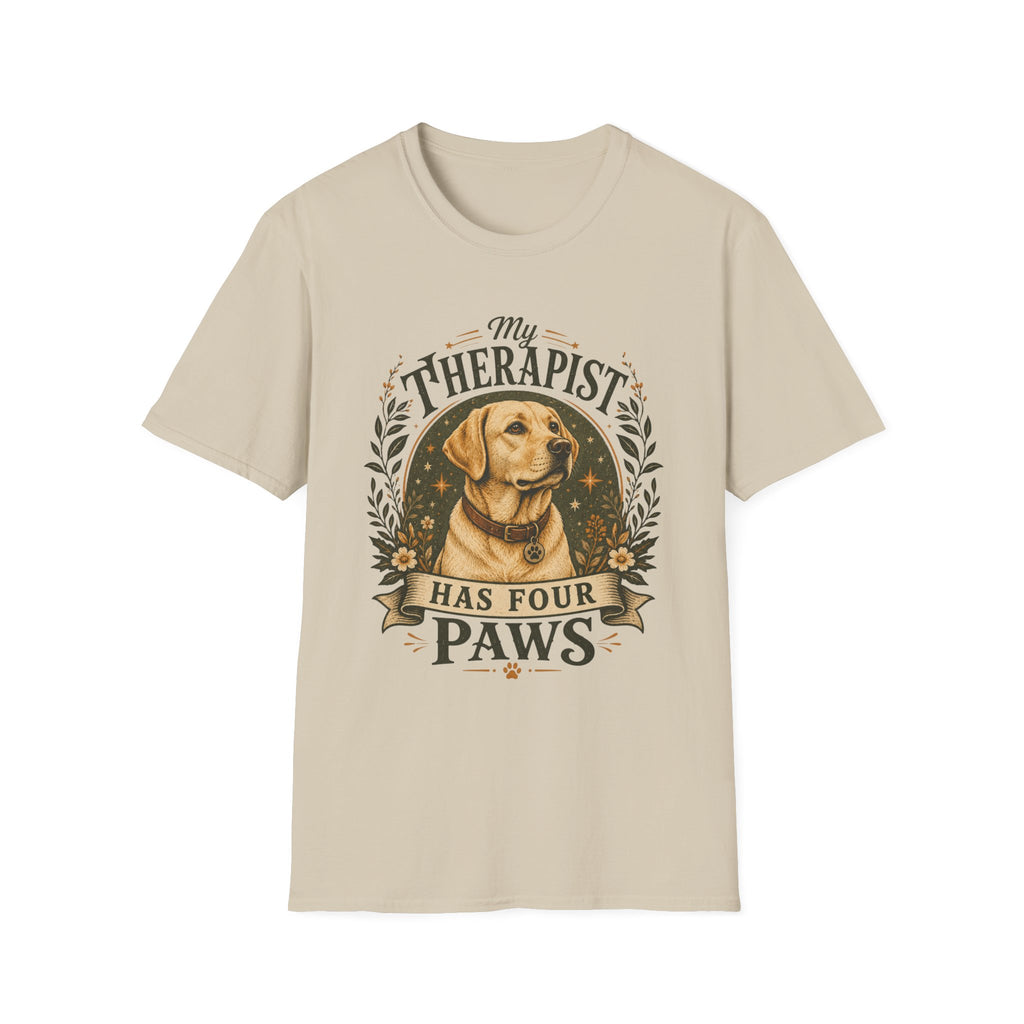 My Therapist Has Four Paws T-Shirt