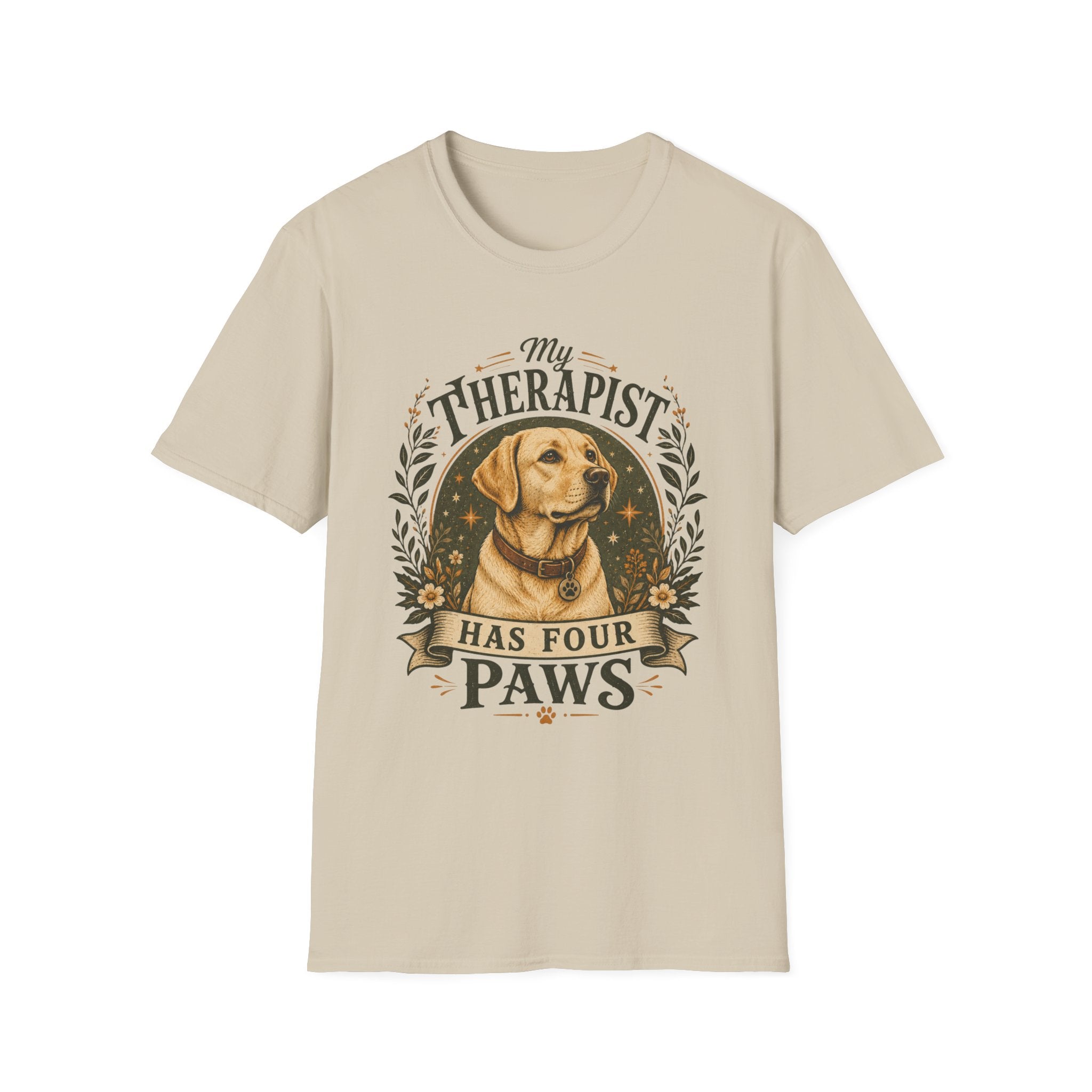 My Therapist Has Four Paws T-Shirt
