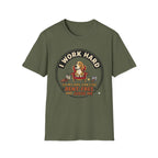 I Work Hard So My Dog Can Live Rent Free And Judge Me T-Shirt