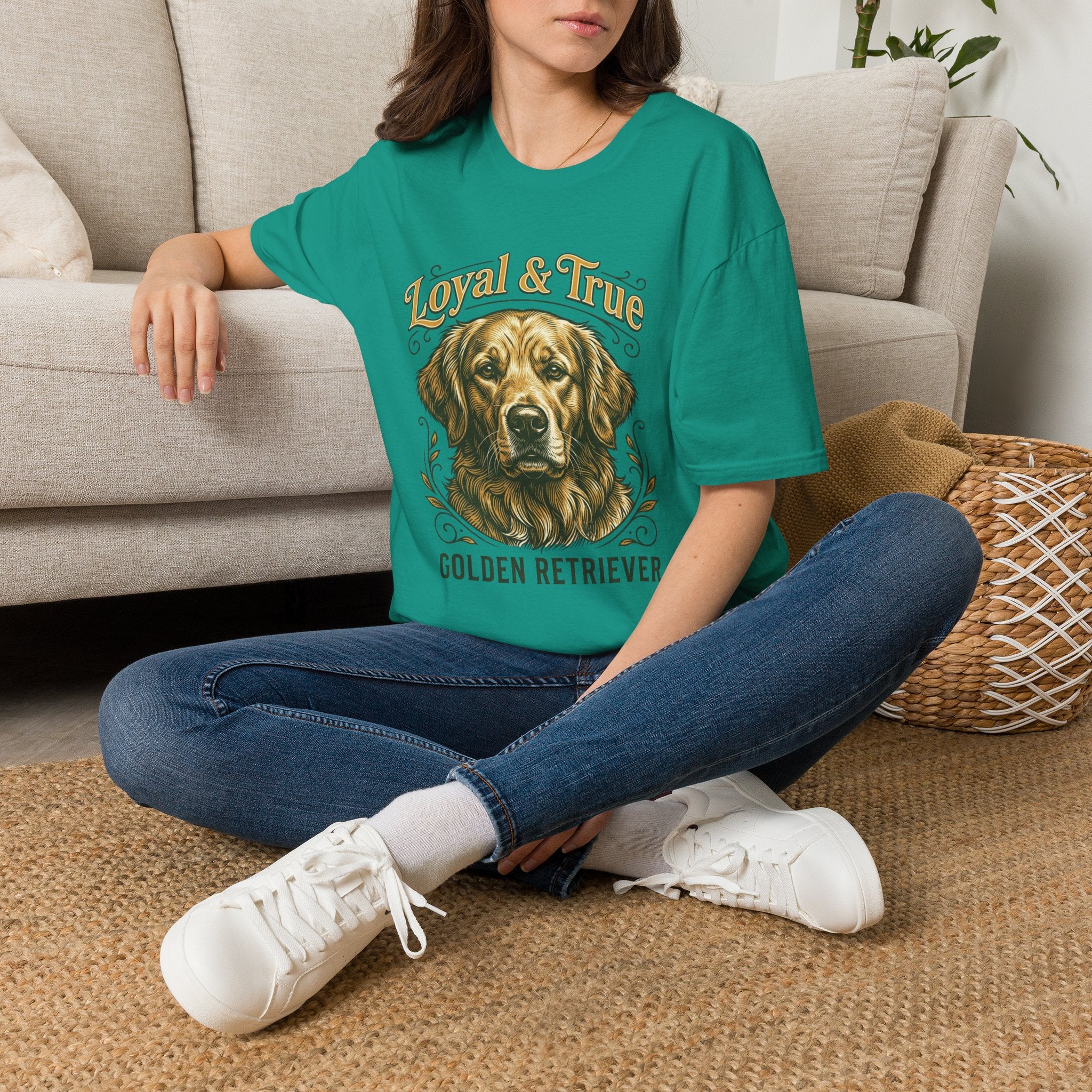 Loyal and True Golden Retriever T-Shirt