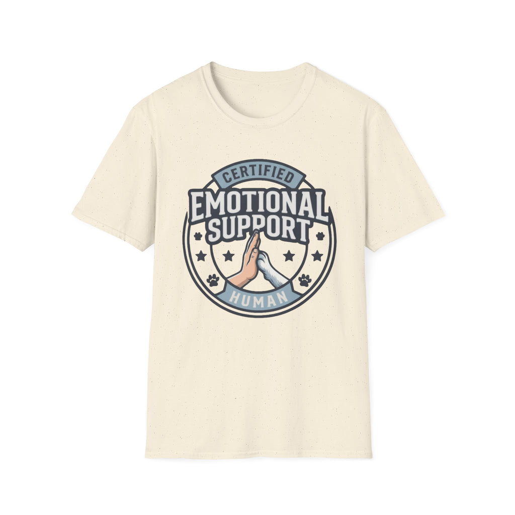 Certified Emotional Support Human T-Shirt