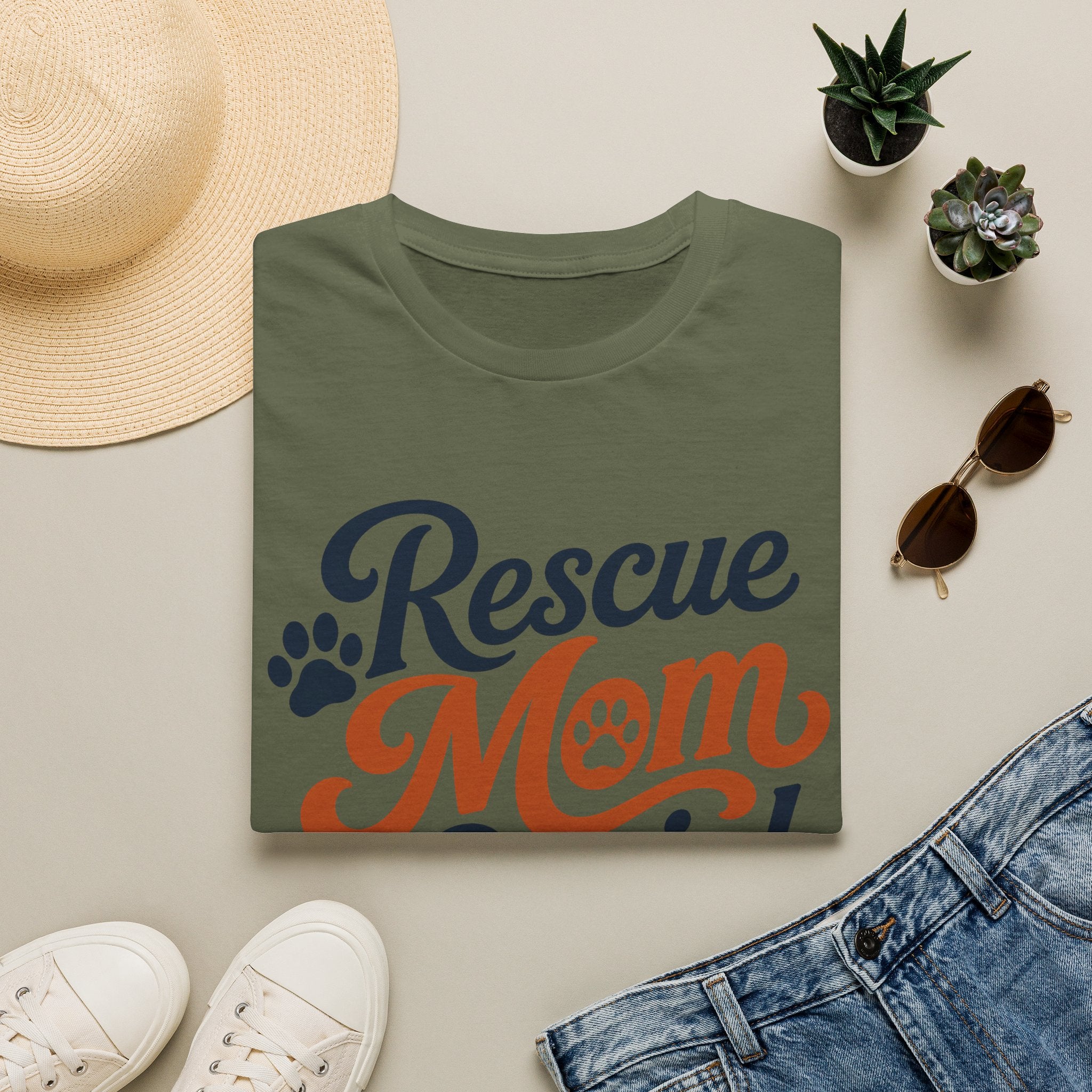 Rescue Mom Social Club T-Shirt