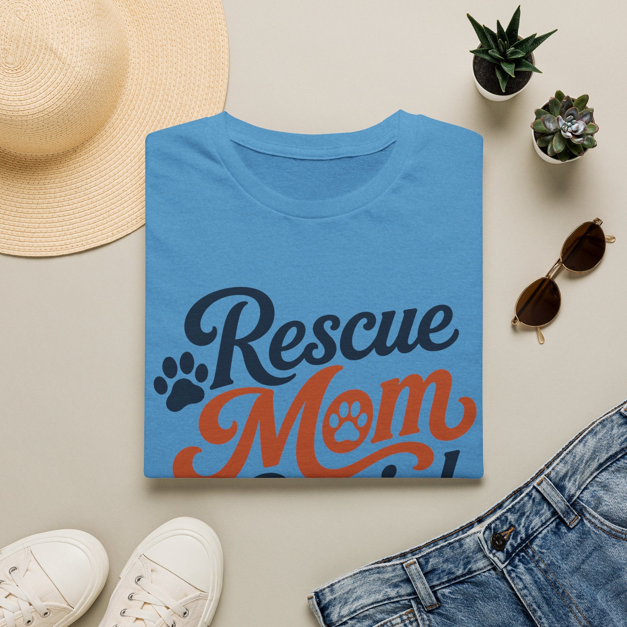Rescue Mom Social Club T-Shirt