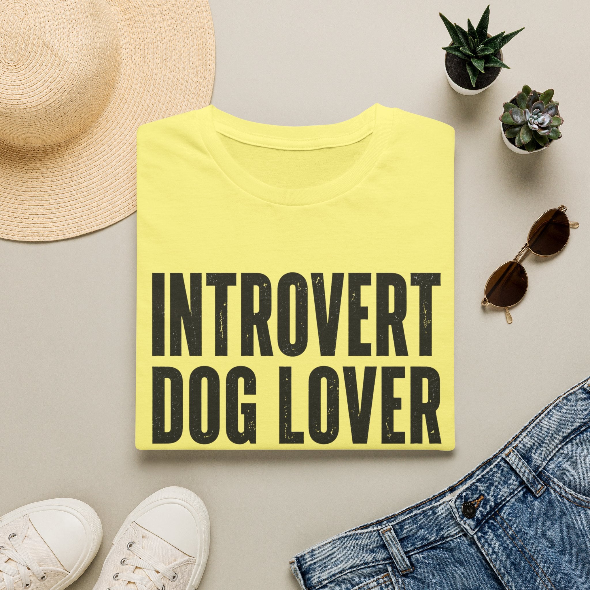Introvert Dog Lover T-Shirt