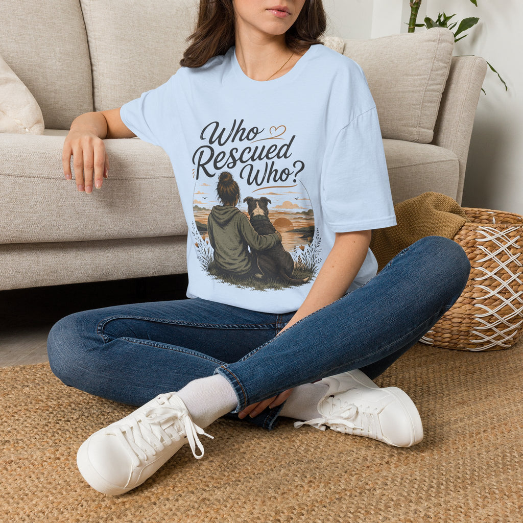 Who Rescued Who T-Shirt