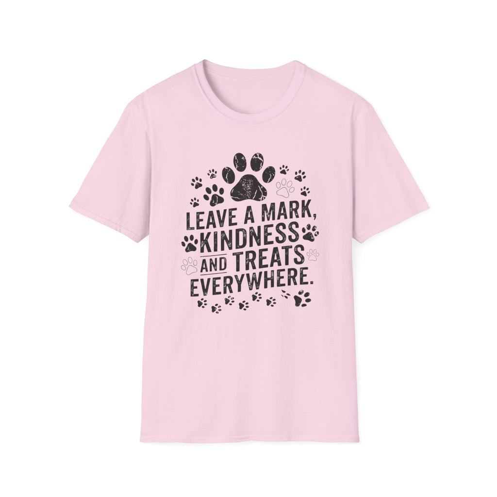 Leave A Mark Kindness And Treats Everywhere Dark Graphic T-Shirt