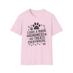 Leave A Mark Kindness And Treats Everywhere Dark Graphic T-Shirt