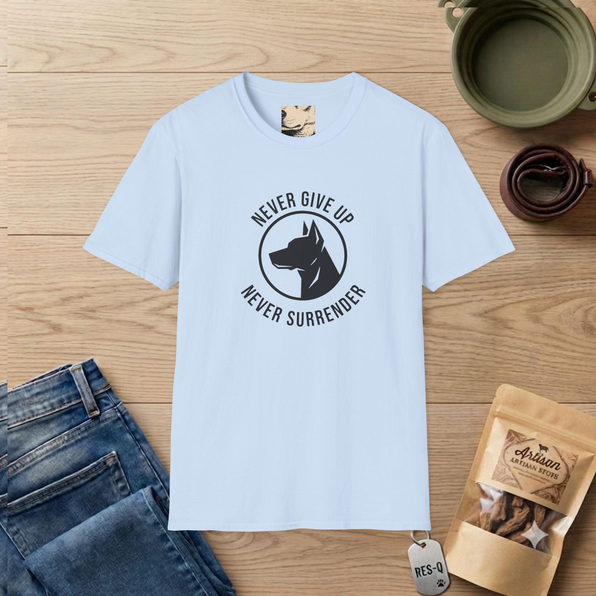 Never Give Up Never Surrender T-Shirt