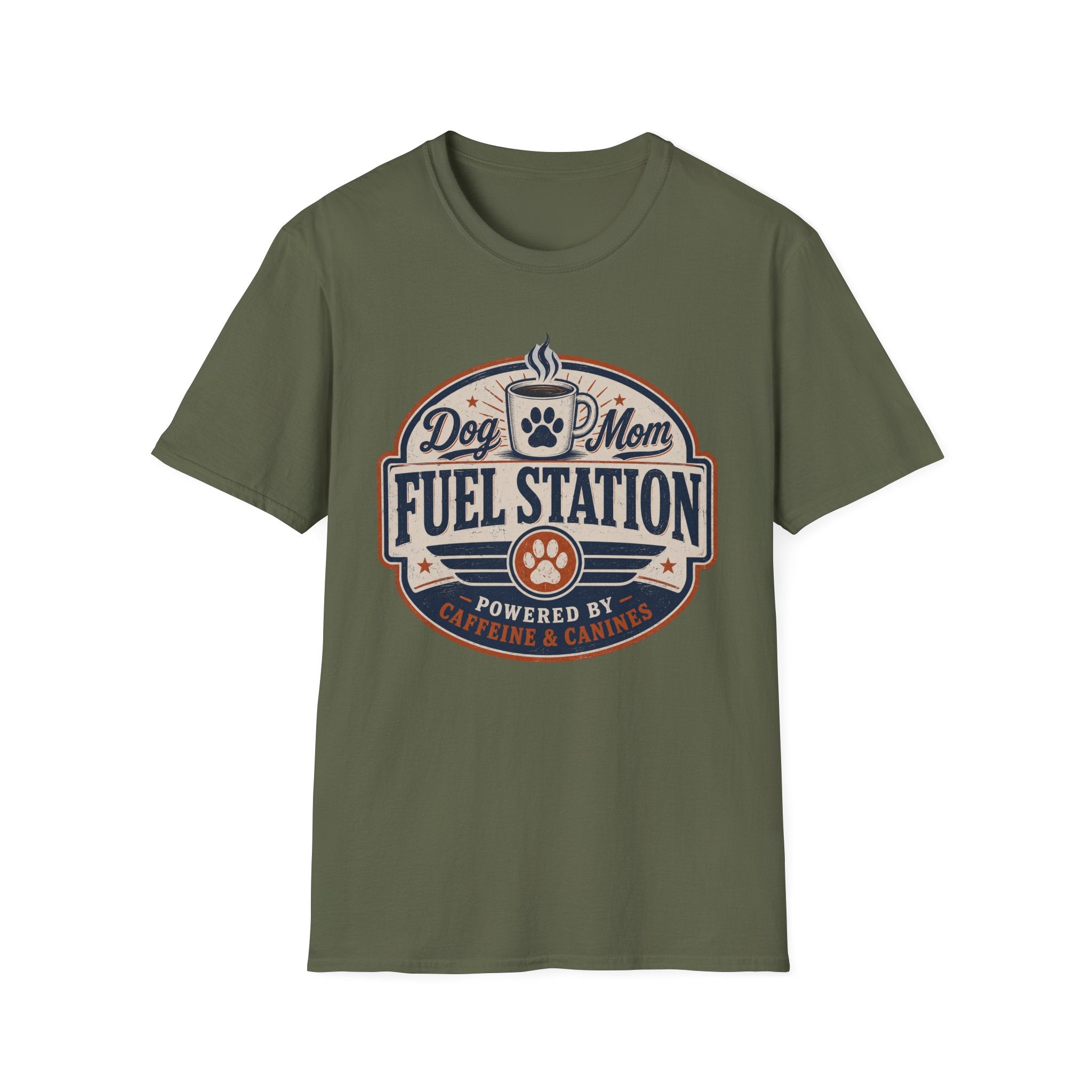 Dog Mom Fuel Station T-Shirt
