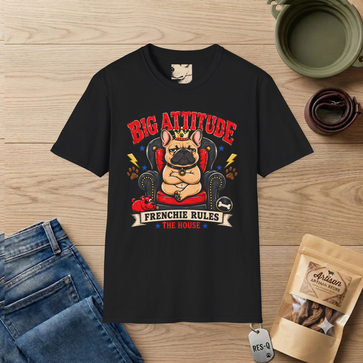 Frenchie Rules House T-Shirt