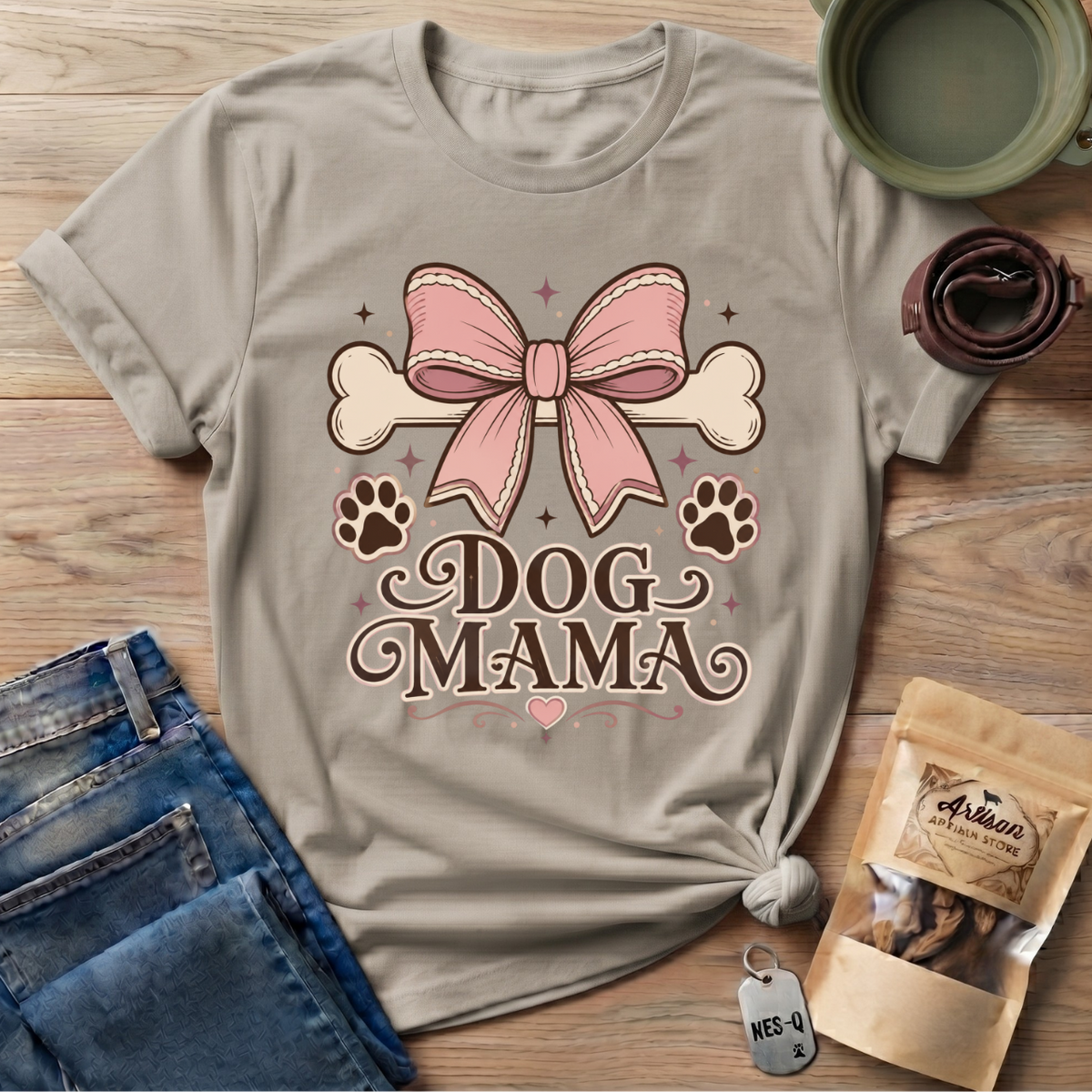 Dog Mama Sparkle T-Shirt