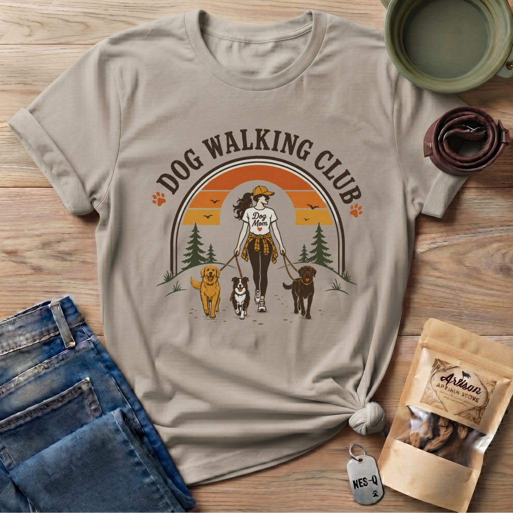 Dog Walking Club T-Shirt