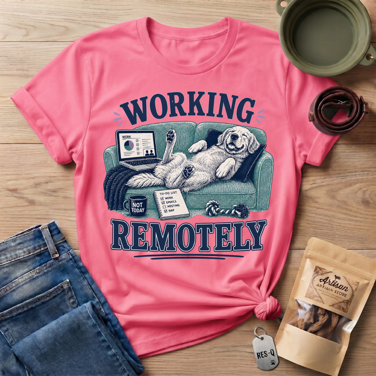 Working Remotely T-Shirt