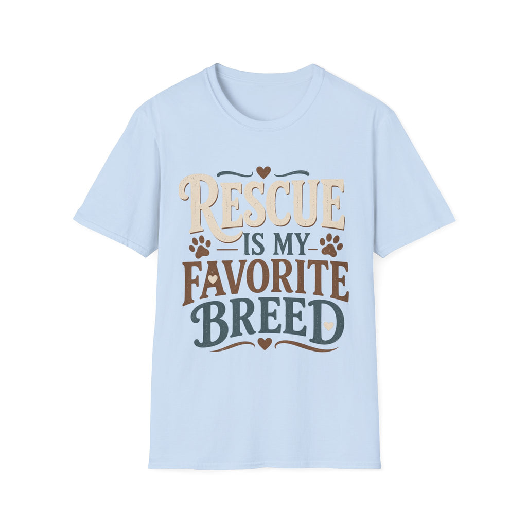 Rescue is My Favorite Breed T-Shirt