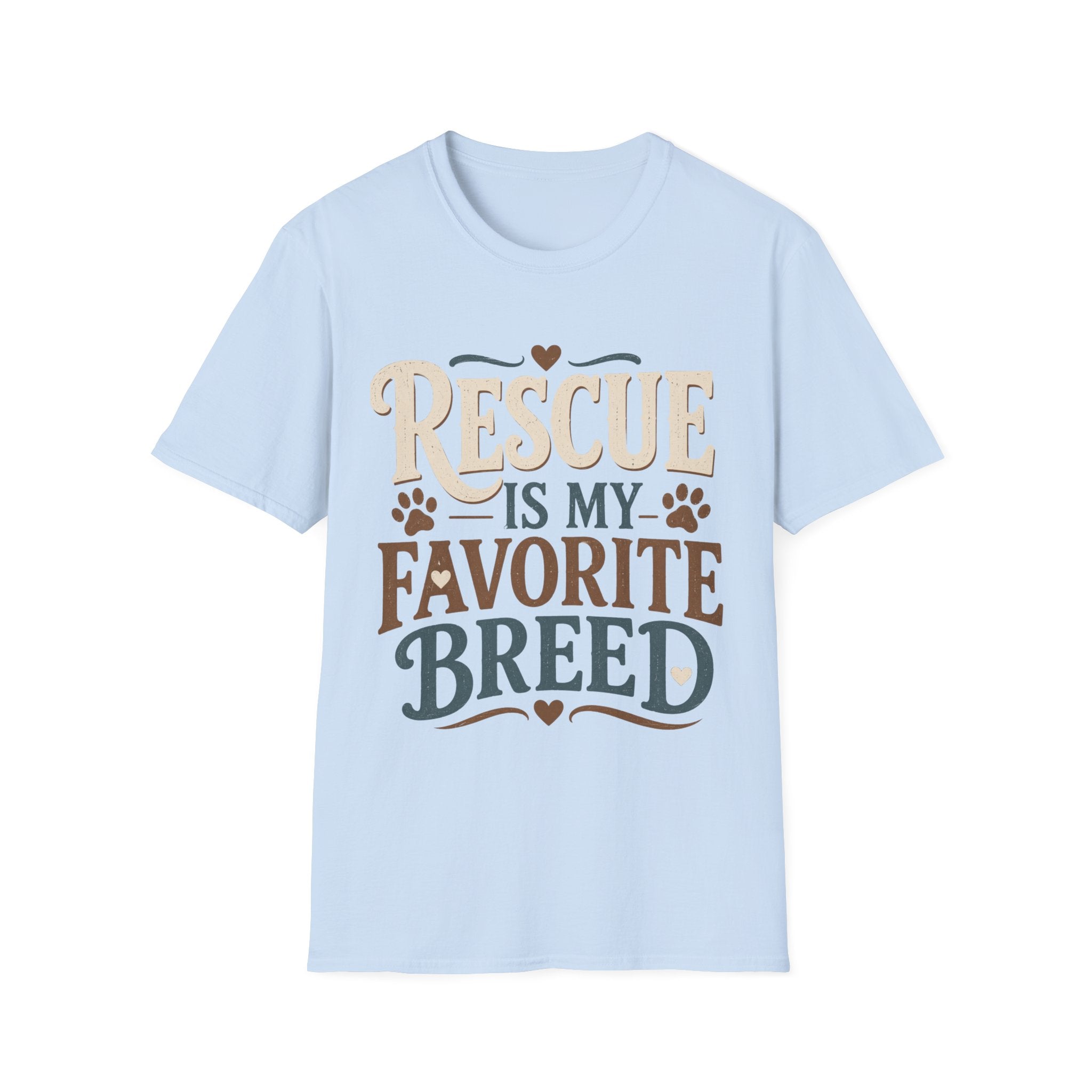 Rescue is My Favorite Breed T-Shirt