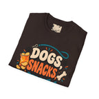 Dogs Snacks Repeat T-Shirt