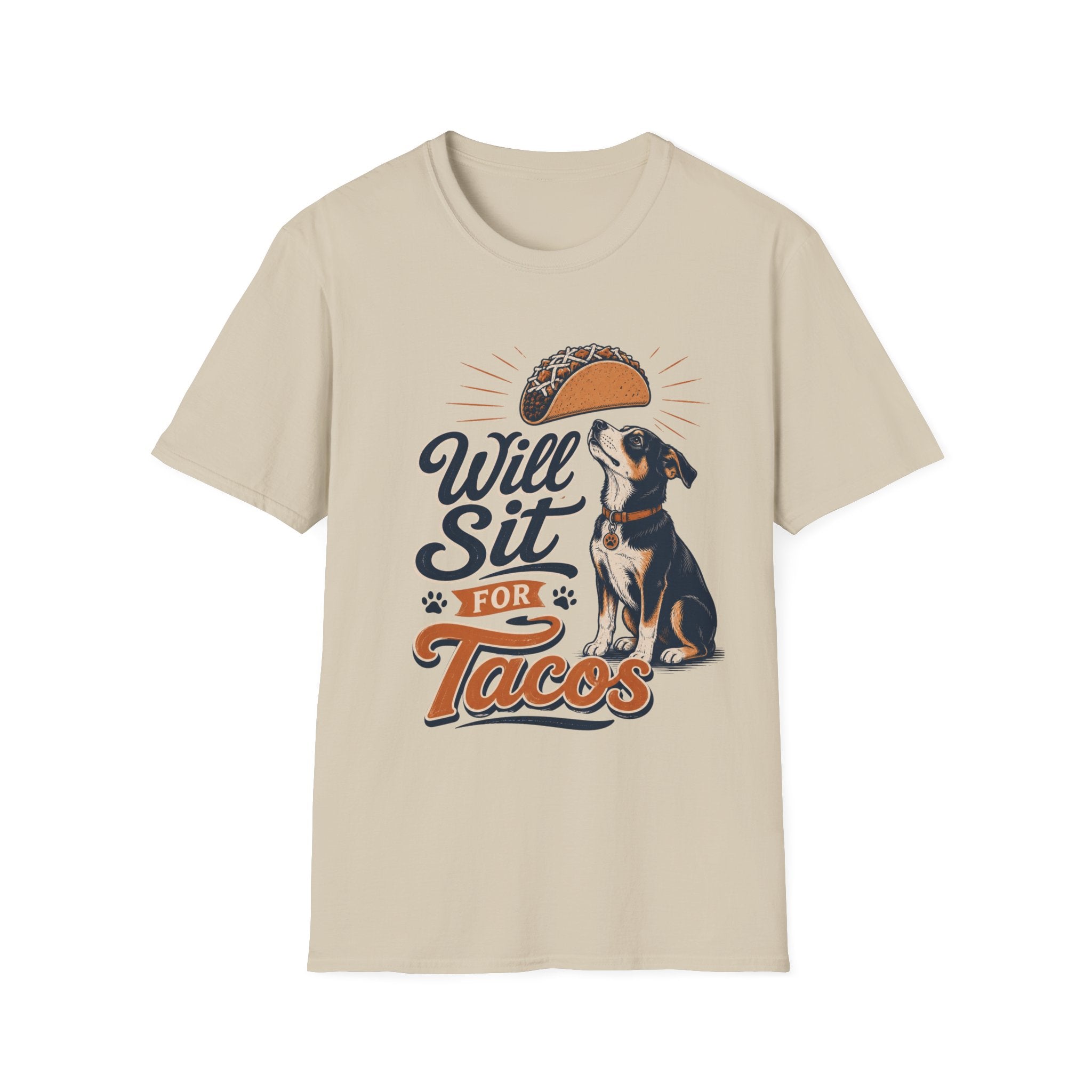 Will Sit For Tacos T-Shirt