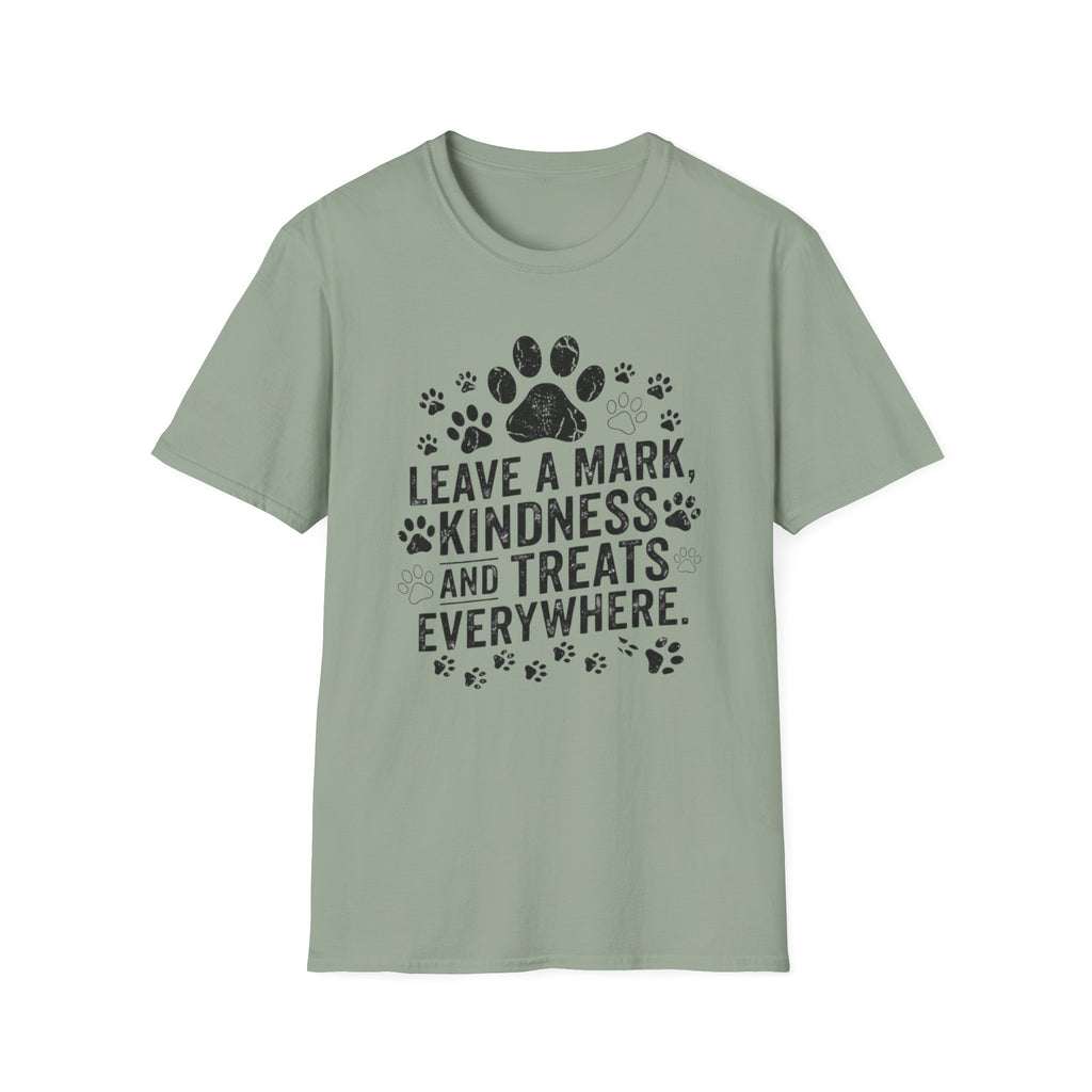 Leave A Mark Kindness And Treats Everywhere Dark Graphic T-Shirt