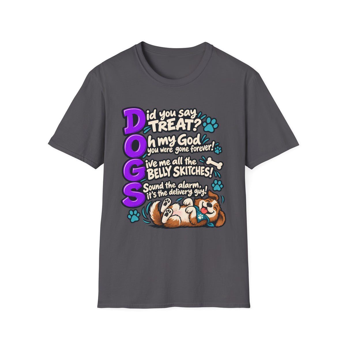 Violet DOGS   T-Shirt