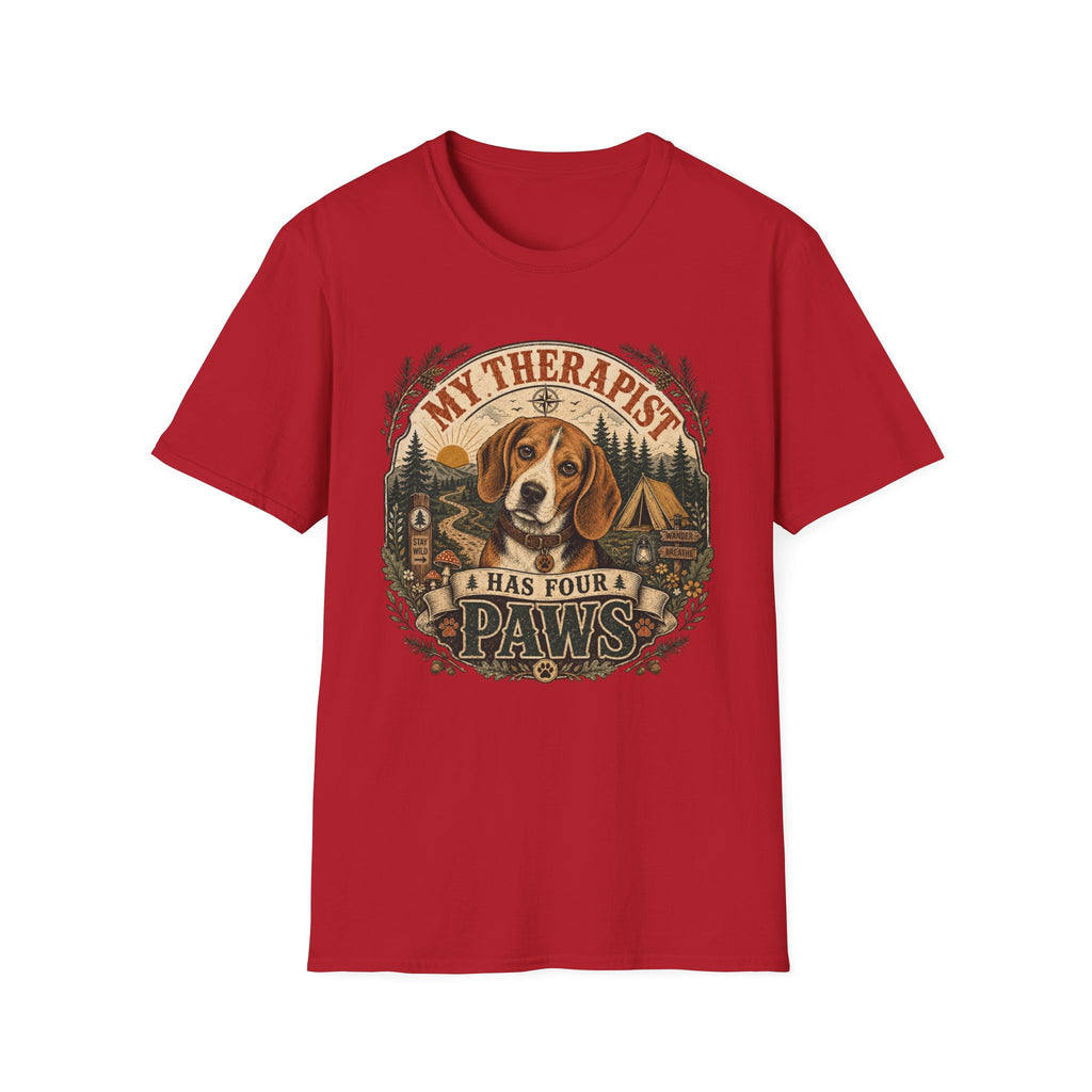 Beagle My Therapist Has Four Paws T-Shirt