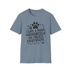 Leave A Mark Kindness And Treats Everywhere Dark Graphic T-Shirt