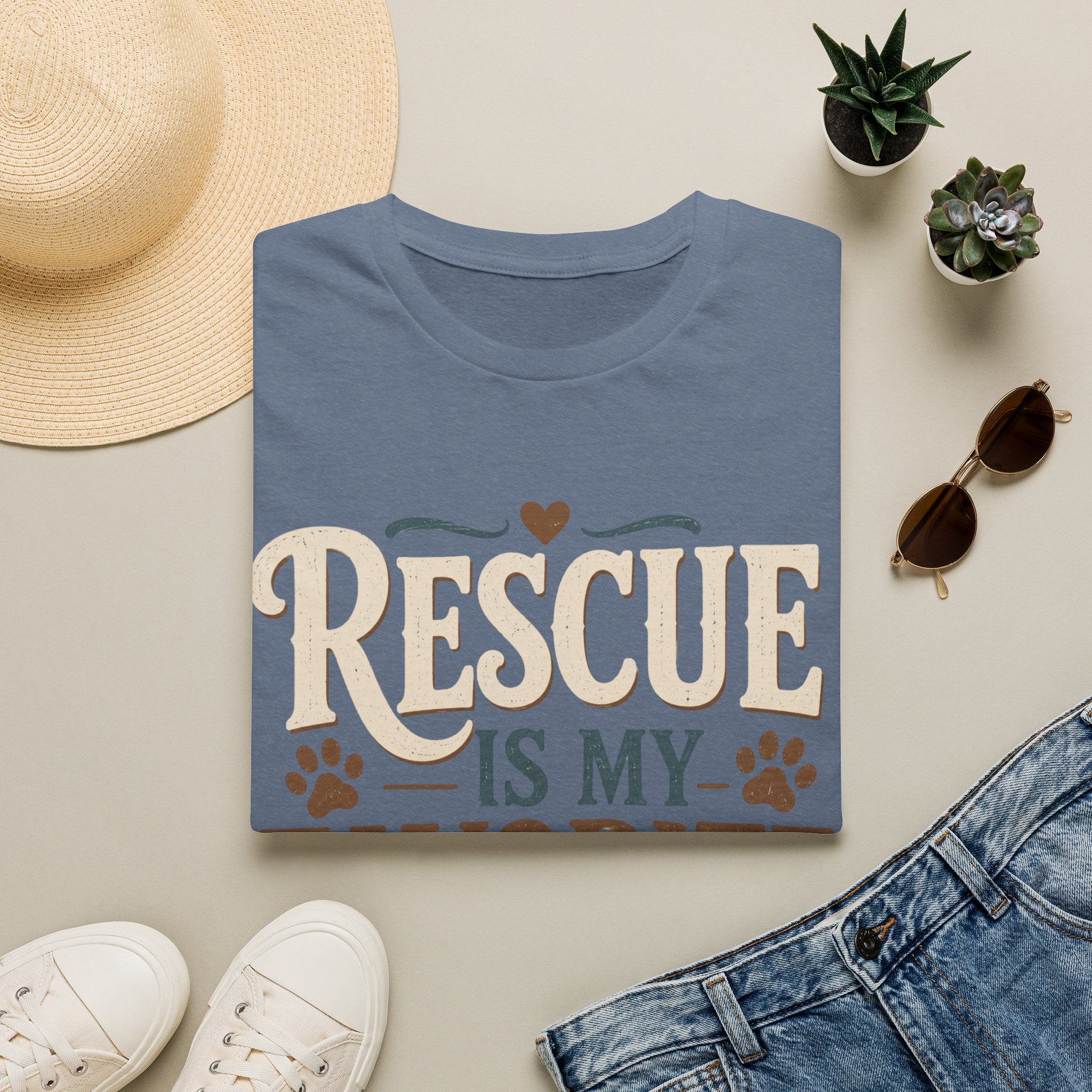 Rescue is My Favorite Breed T-Shirt