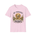 Golden Retriever My Therapist Has Four Paws T-shirt