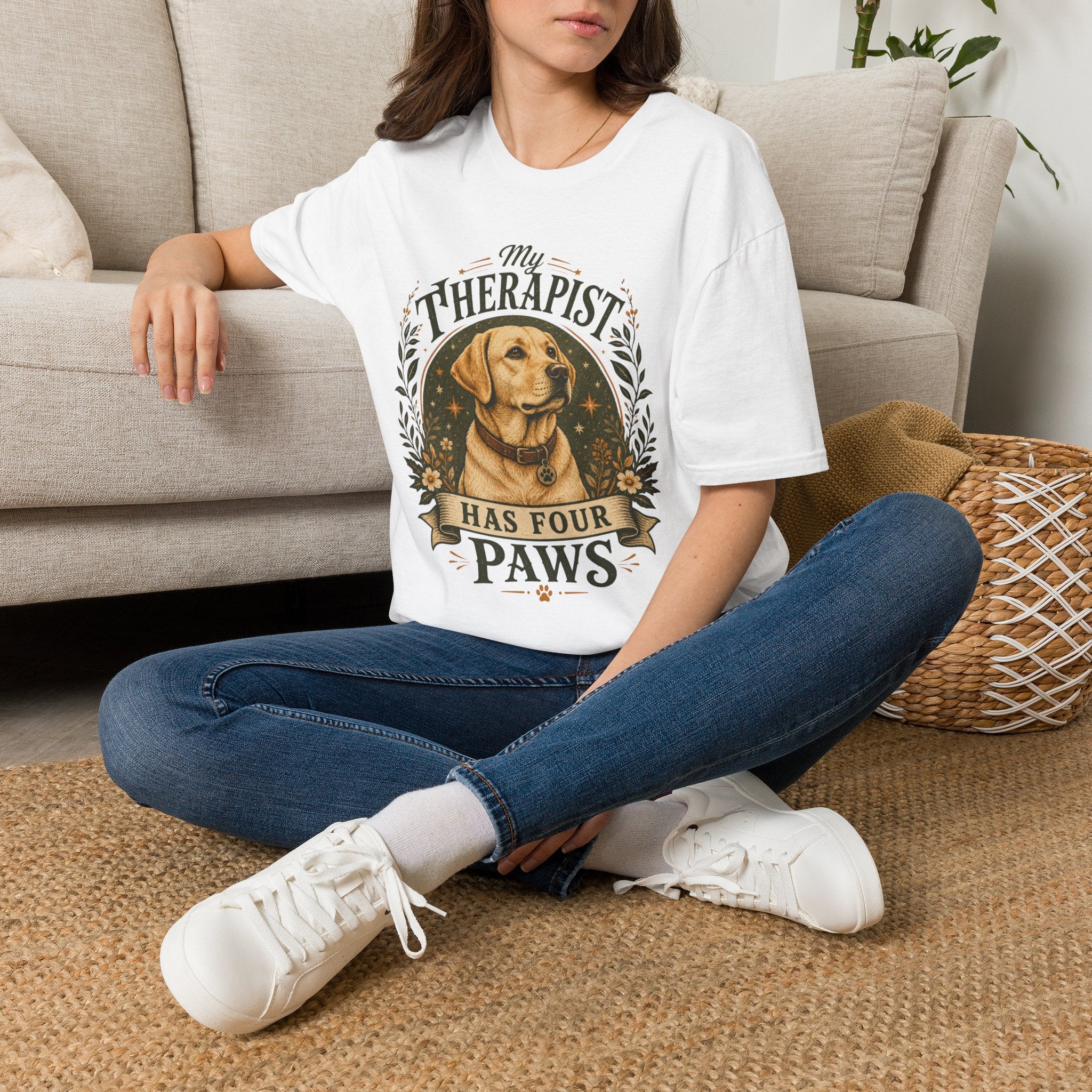 My Therapist Has Four Paws T-Shirt