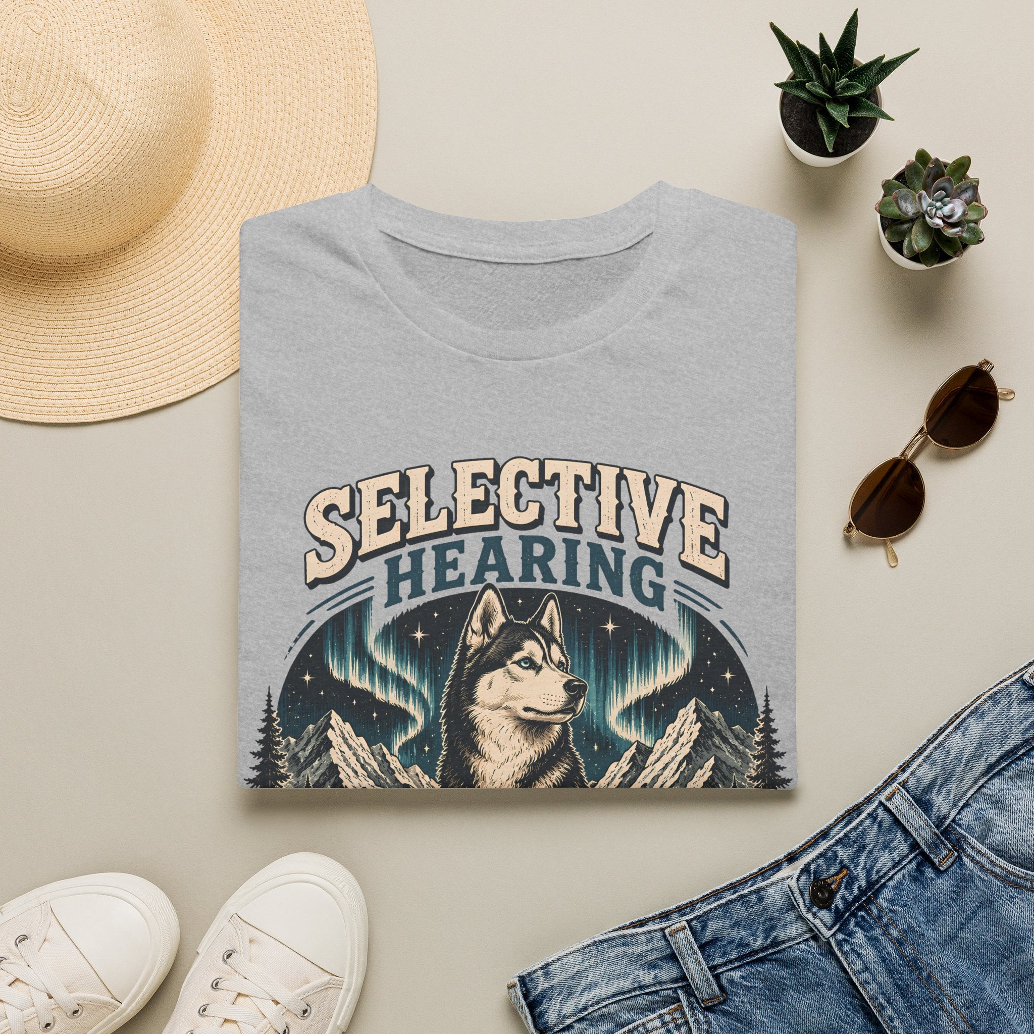 Selective Hearing 2 Dog T-Shirt
