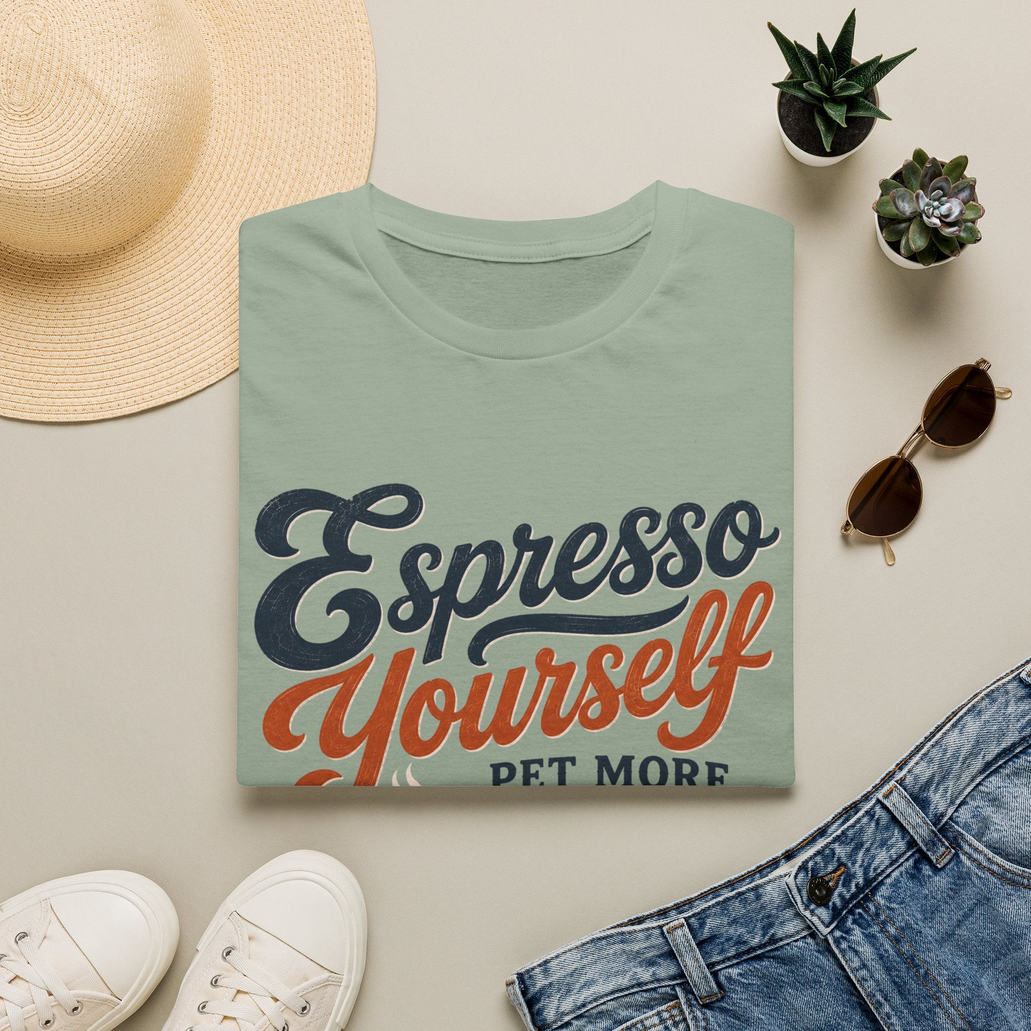 Espresso Yourself Pet More Dogs T-Shirt