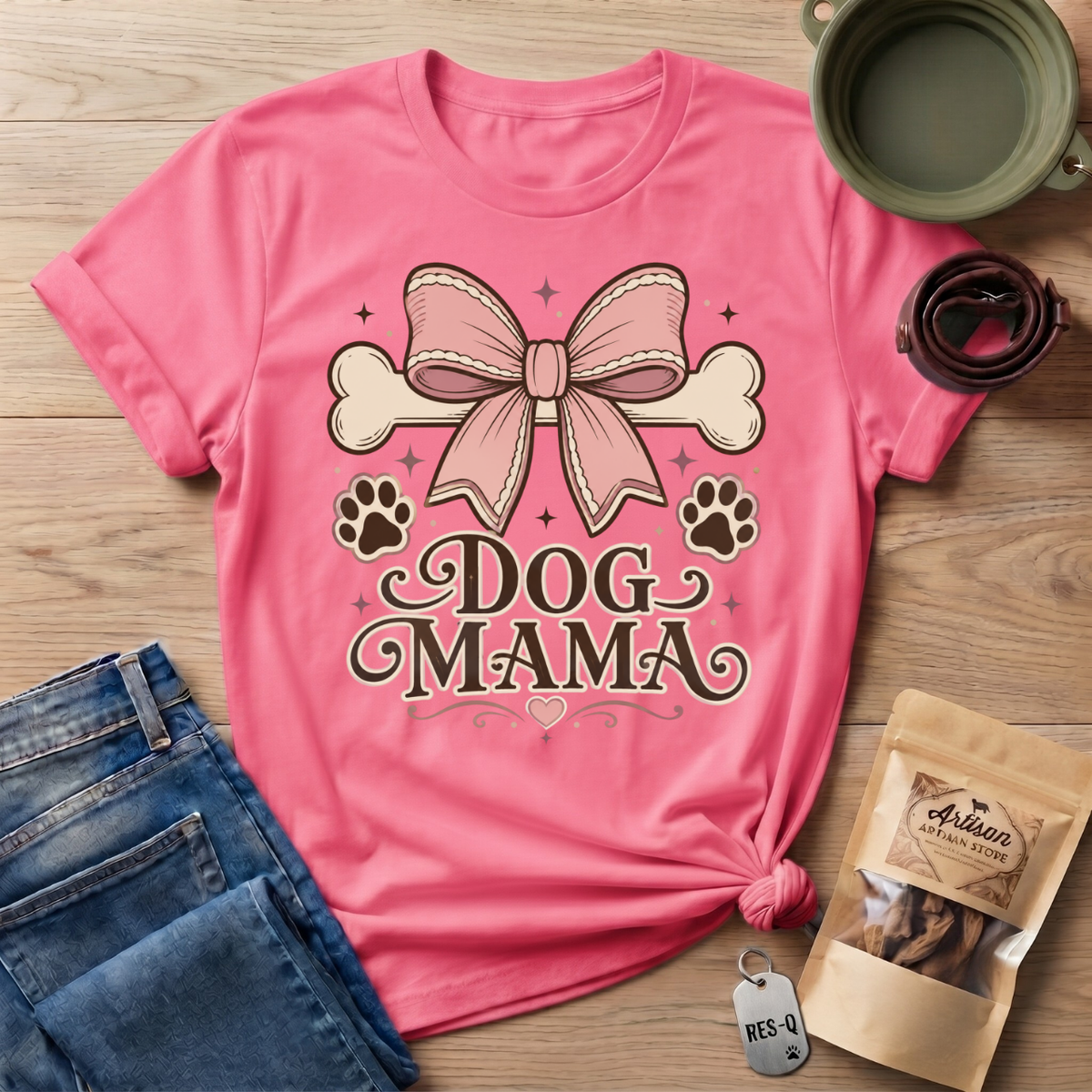 Dog Mama Sparkle T-Shirt