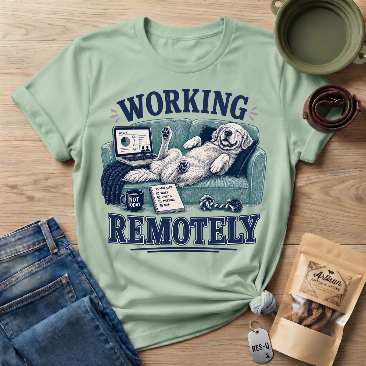 Working Remotely T-Shirt