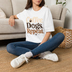 Coffee Dogs Repeat T-Shirt