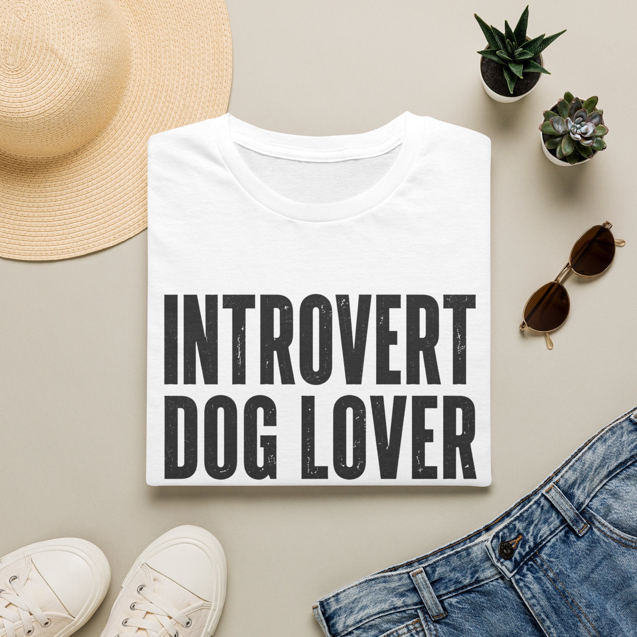 Introvert Dog Lover T-Shirt