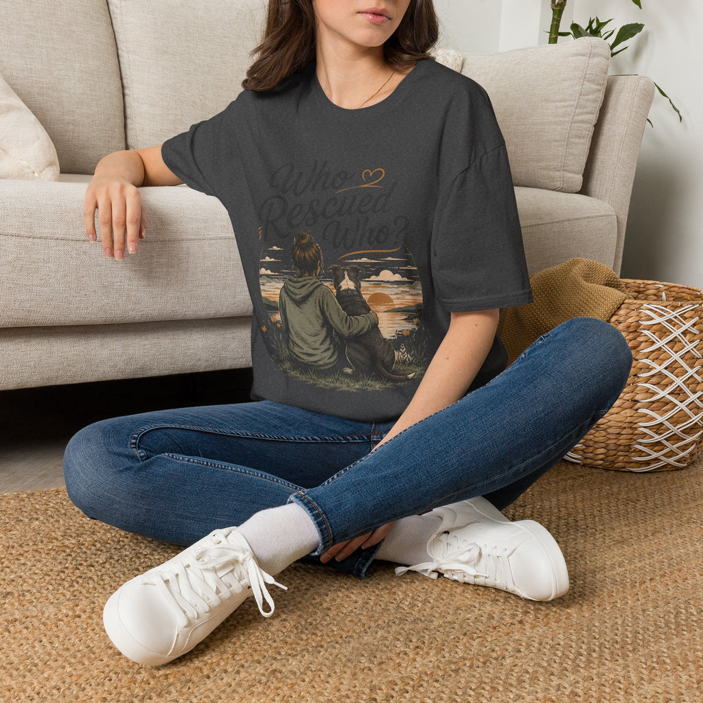 Who Rescued Who T-Shirt