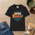Dogs Snacks Repeat T-Shirt