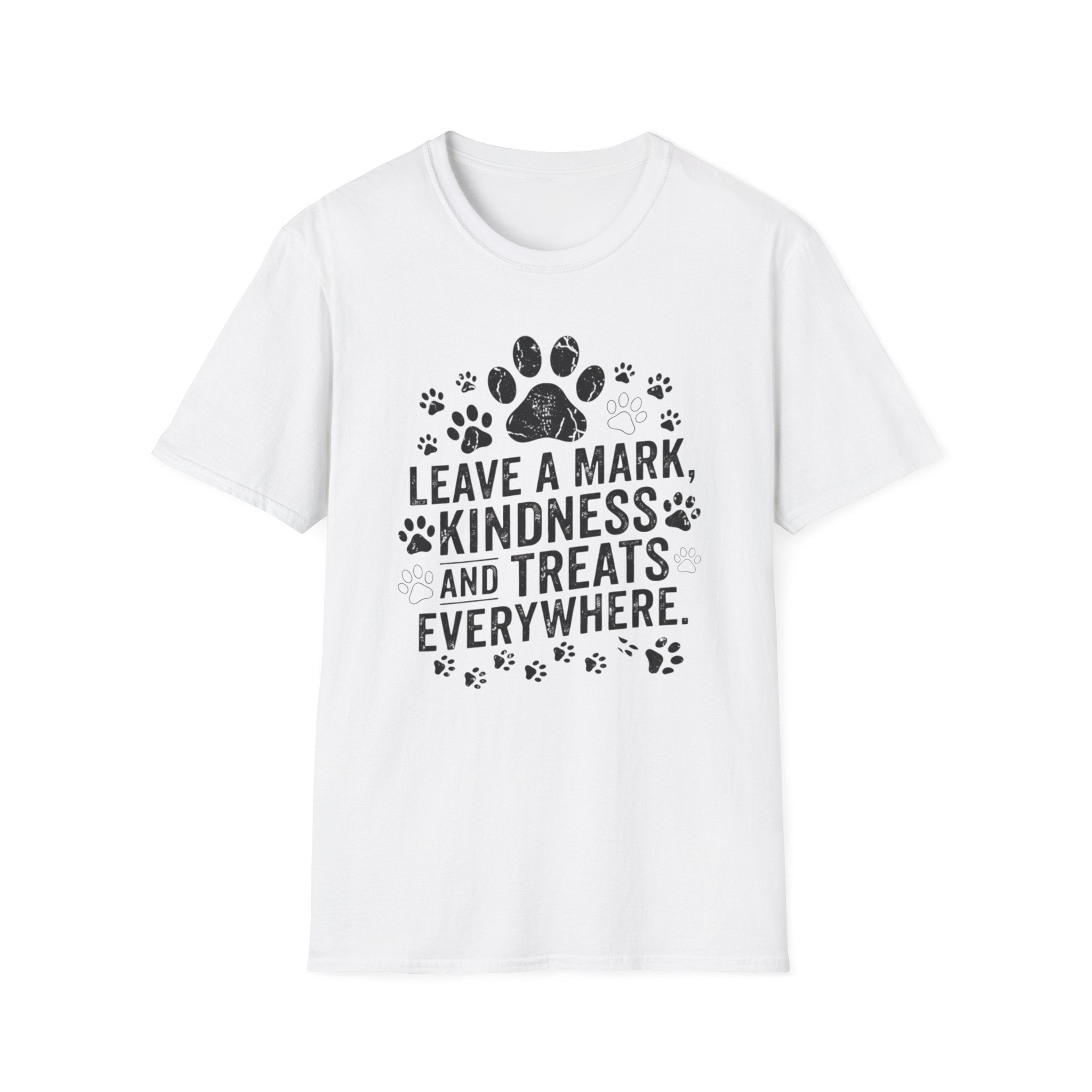 Leave A Mark Kindness And Treats Everywhere Dark Graphic T-Shirt
