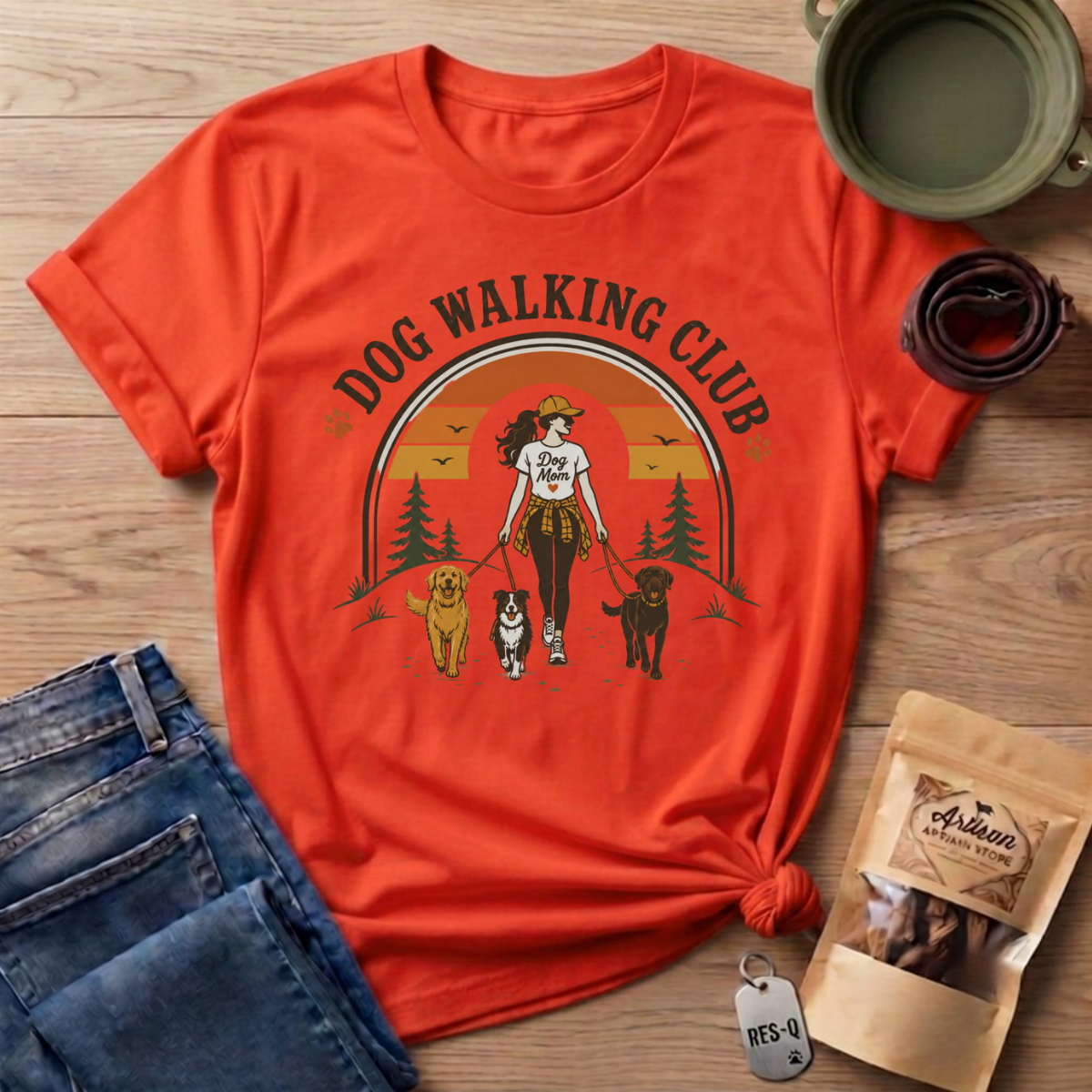 Dog Walking Club T-Shirt