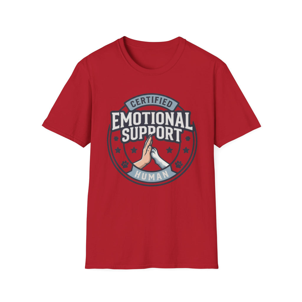Certified Emotional Support Human T-Shirt